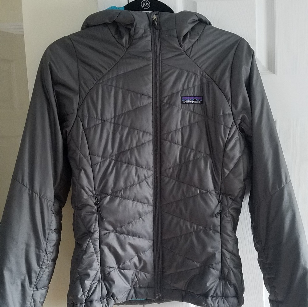 Patagonia hooded down jacket